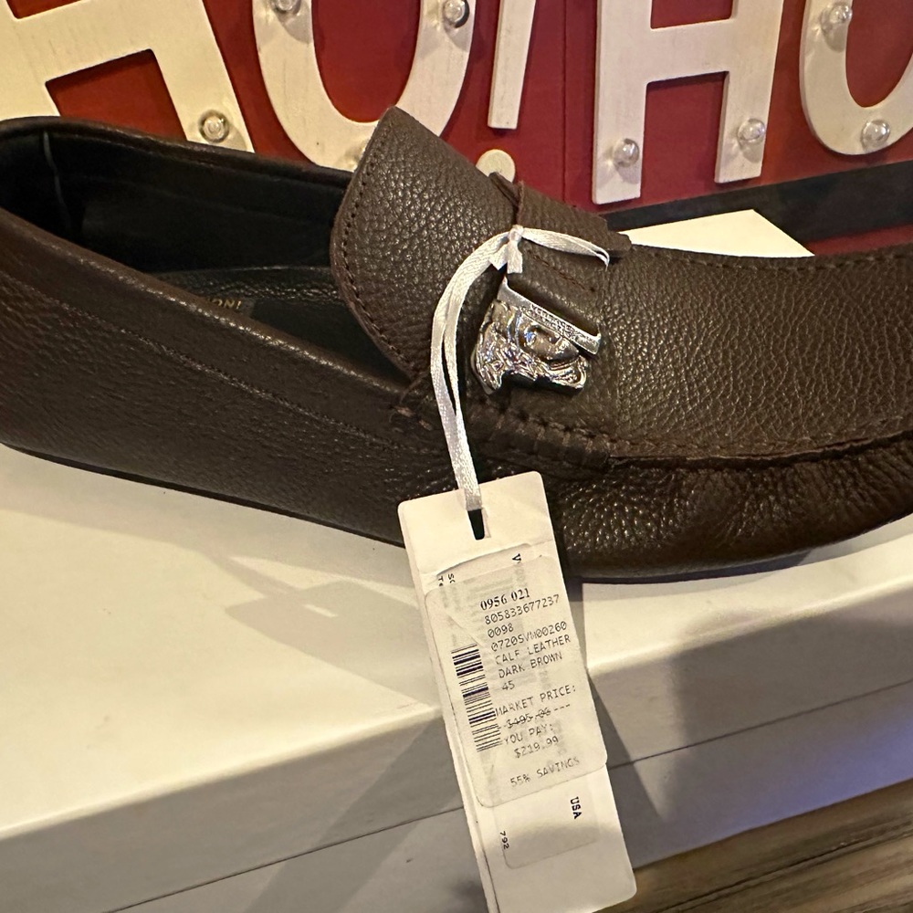 Mens Versace loafers